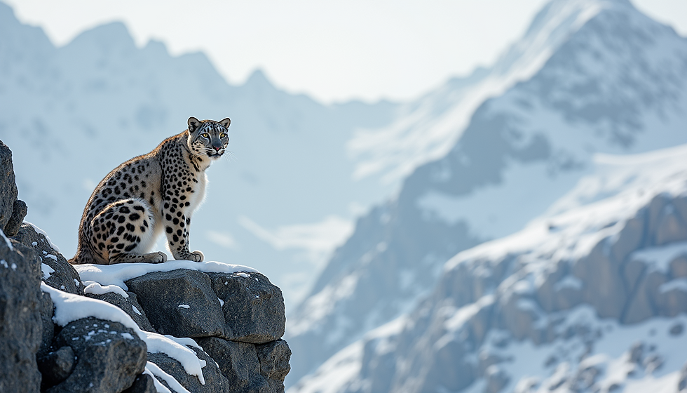 Embracing Shamanic Wisdom Through the Snow Leopard's Spirit