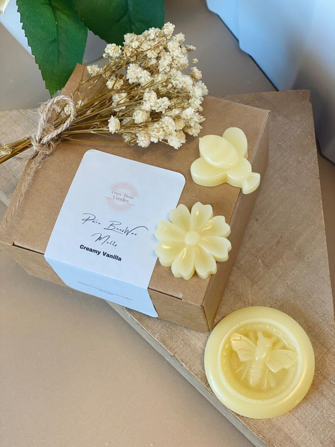 Beeswax Melts - Eco-Friendly Hand-Poured Scented Melts Set of 6