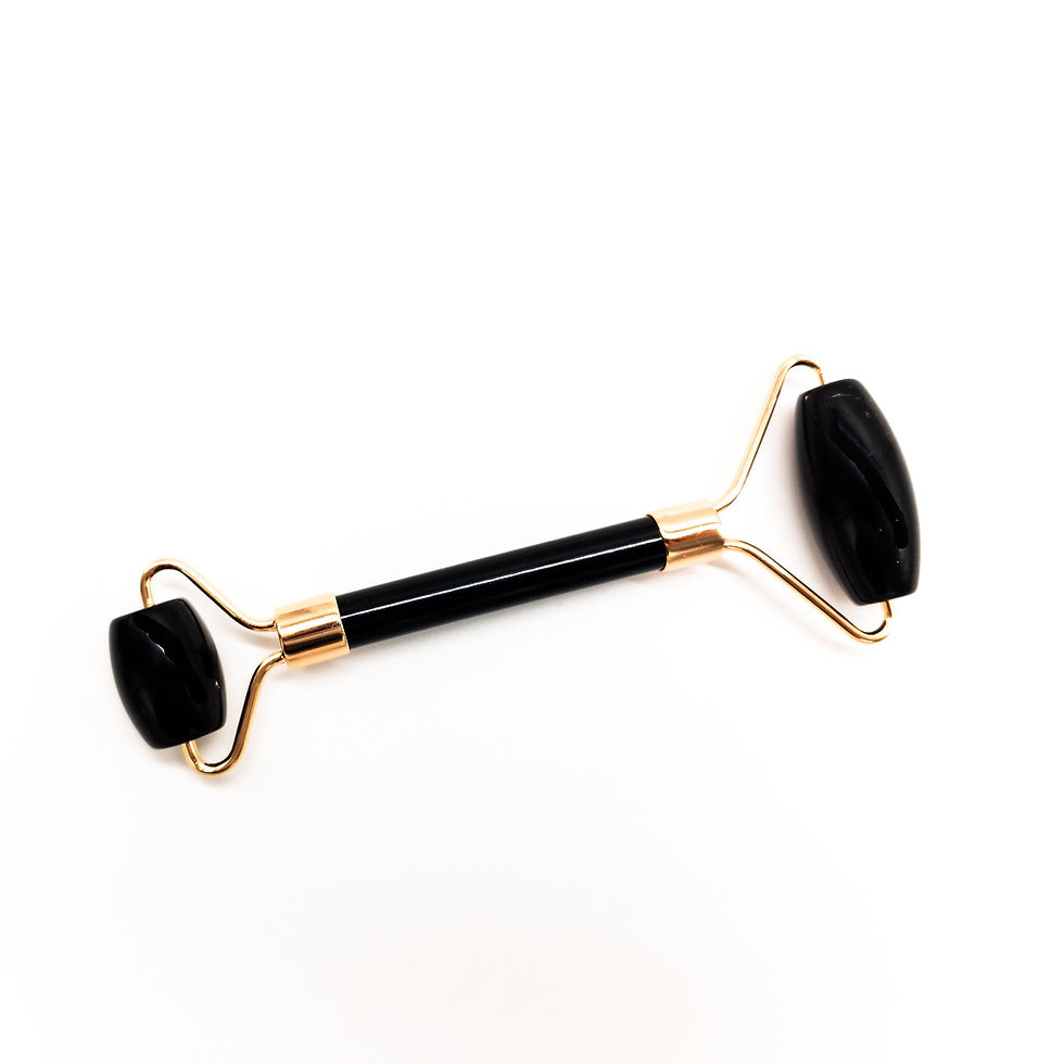 Thumbnail: Copper & Crystal Face Roller - Massager