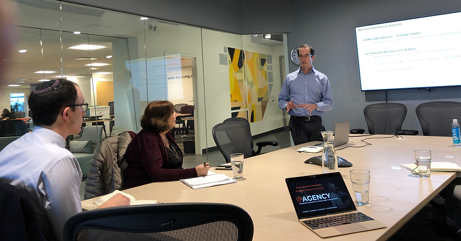 AGENCY members get curated meetings with experts and stakeholders