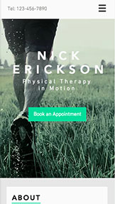 Santé website templates – Physiothérapie