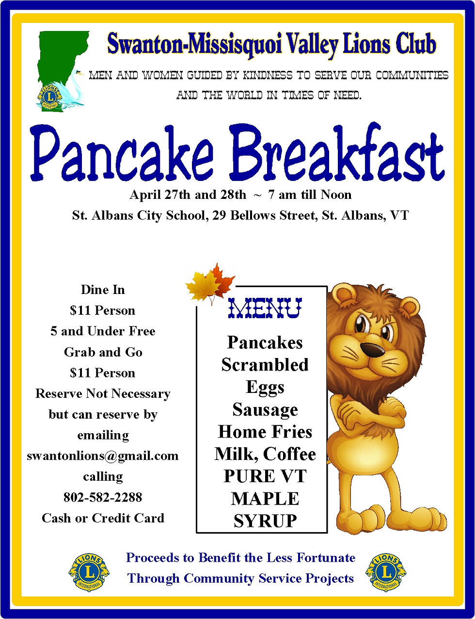 Pancake Breakfast