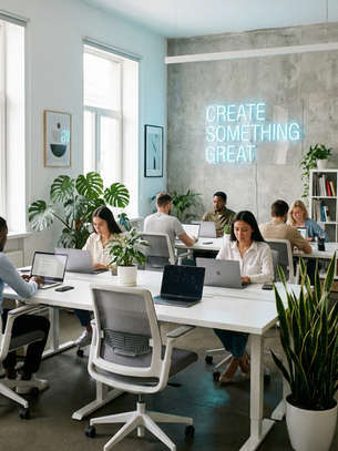 How Neon Lighting Boosts Motivation and Productivity at Work