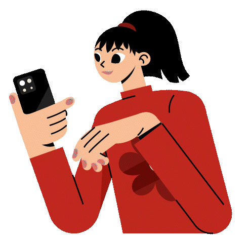 girl-sending-messages SPRD.gif