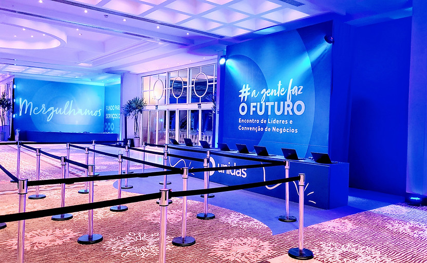 Cenografia para evento corporativo