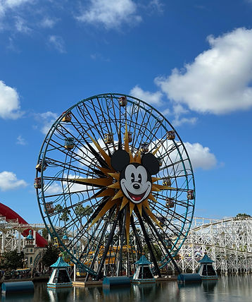 Disney California Adventure Pixar Pal Around, Giant Mickey Head