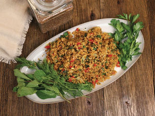 Bulgur Pilaf with Lemon & Herbs