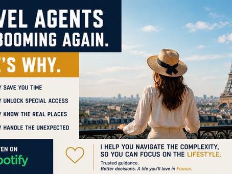 I’m like a travel agent, only different