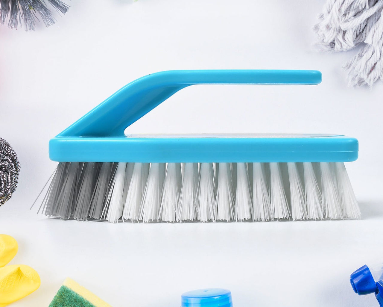 Multipurpose Cleaning Brush for Clothes and Floors