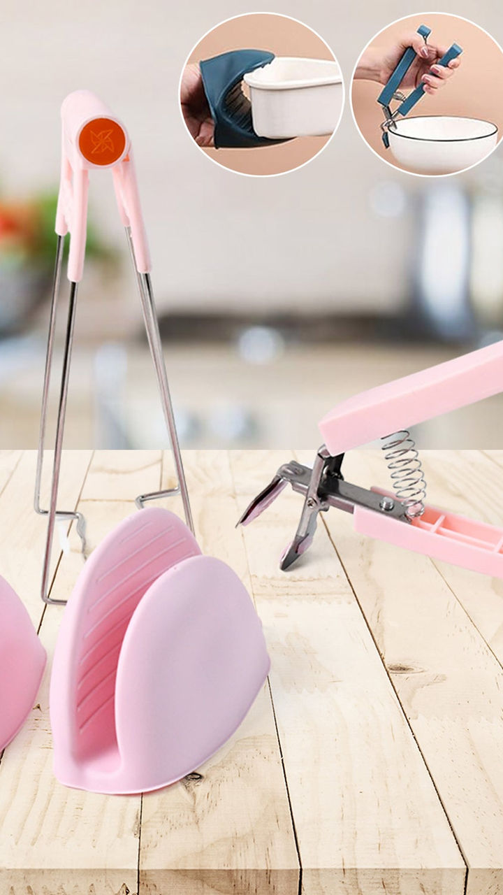 Heat Resistant Kitchen Helper Utensil Set (4 Pcs)