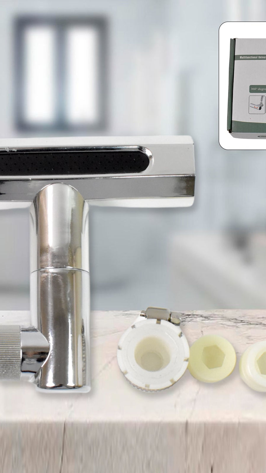 Multifunctional Adjustable High-Pressure Shower Head