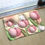 Thumbnail: Non-Slip 3D Absorbent Stone Bath Mat, Quick Dry (60x39cm)