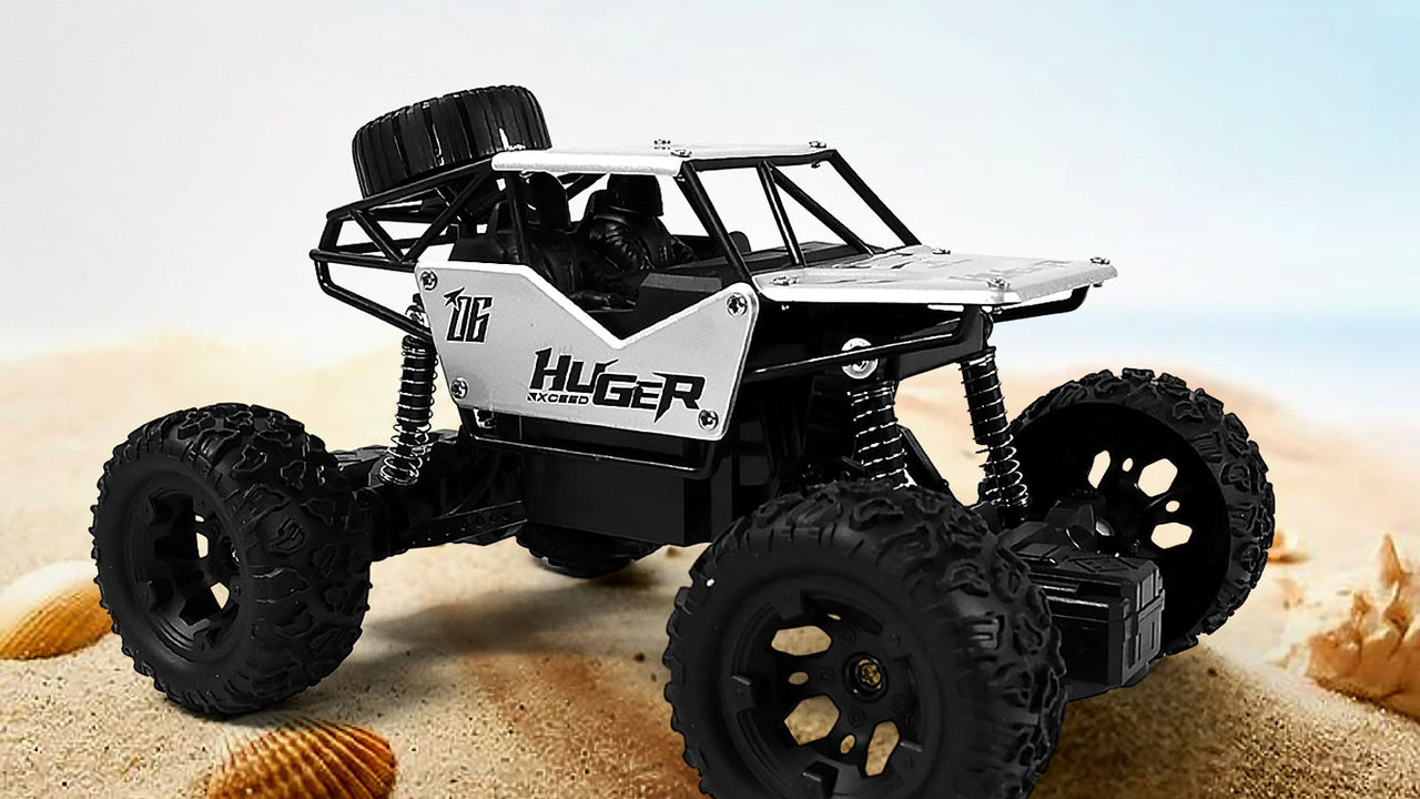 Rock Crawler Monster RC Truck All Terrain Stunt Racing Car Rechargeable
