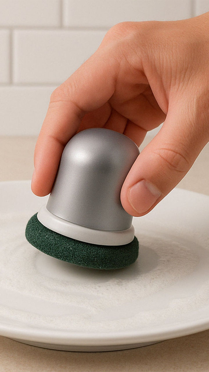 Heavy-Duty Kitchen Scrubber Sponge
