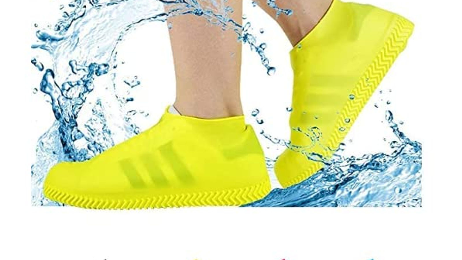 Small Silicone Shoe Covers: Waterproof & Anti-Skid for Rain & Bike
