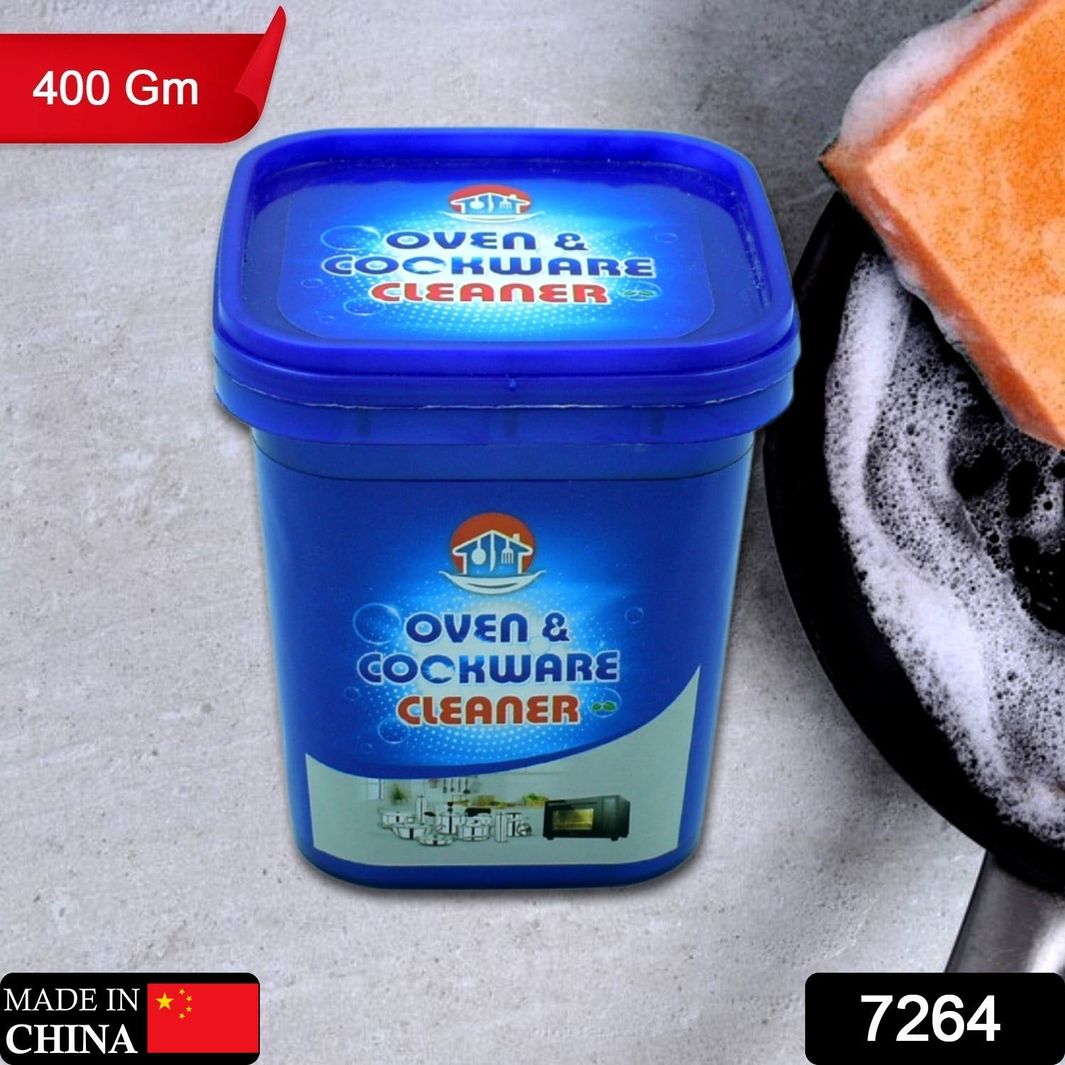 Universal Oven & Cookware Cleaner Powder – Stainless Steel, Pot Stain