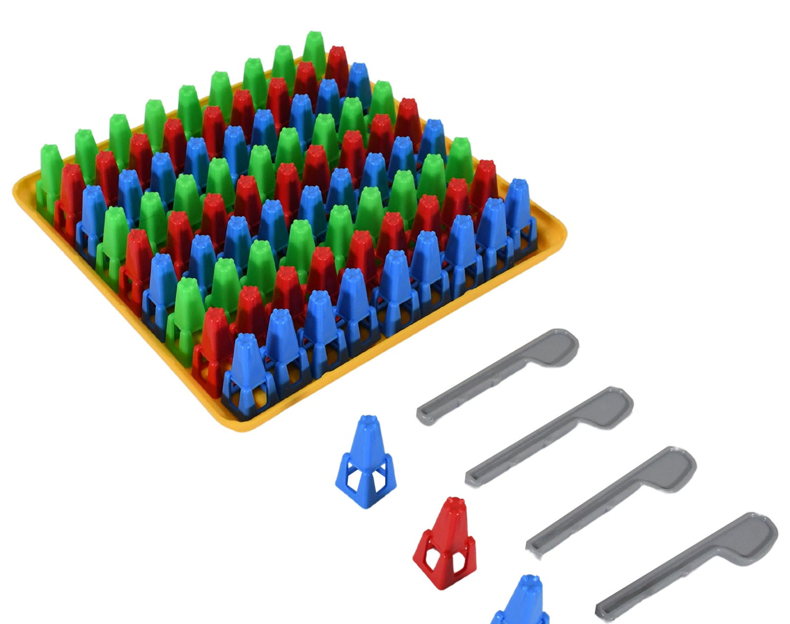 Plastic Color Crush Game Board, A Puzzle Game, Challenge's Educational