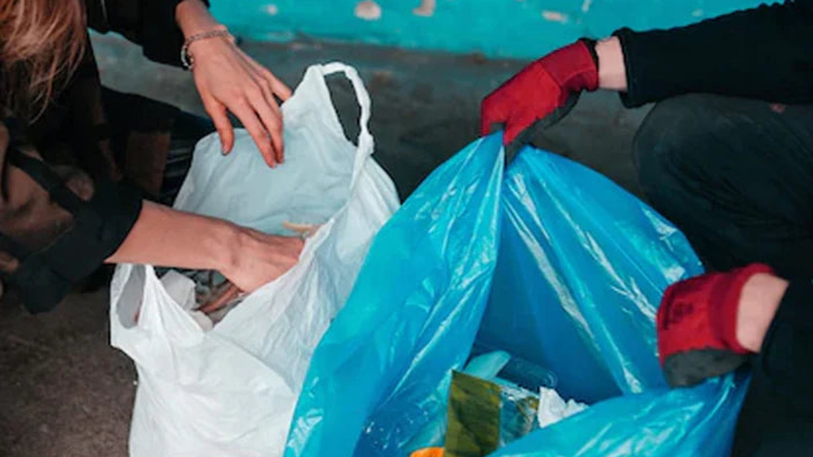 Garbage Bags for Bathroom, Bedroom, Home, Kitchen (Mix Size)