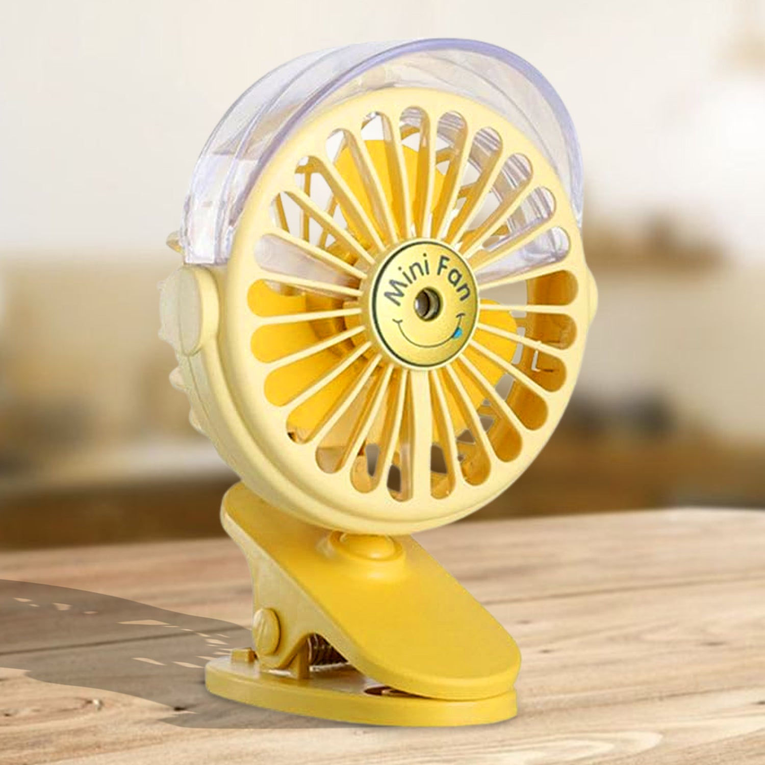 Clip Desk Fan Portable Wind Desktop Table Cooling Fan in Single Button