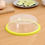Thumbnail: Microwave Food Cover, Air-Tight Splatter Lid for Plates