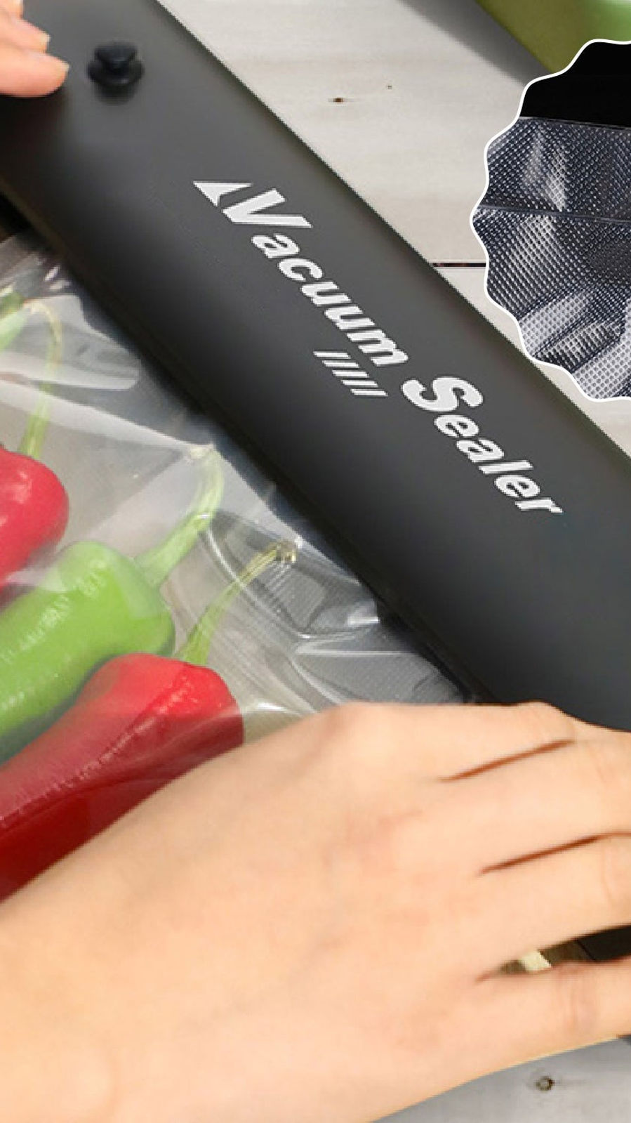 One-Touch Automatic Vacuum Sealing Machine