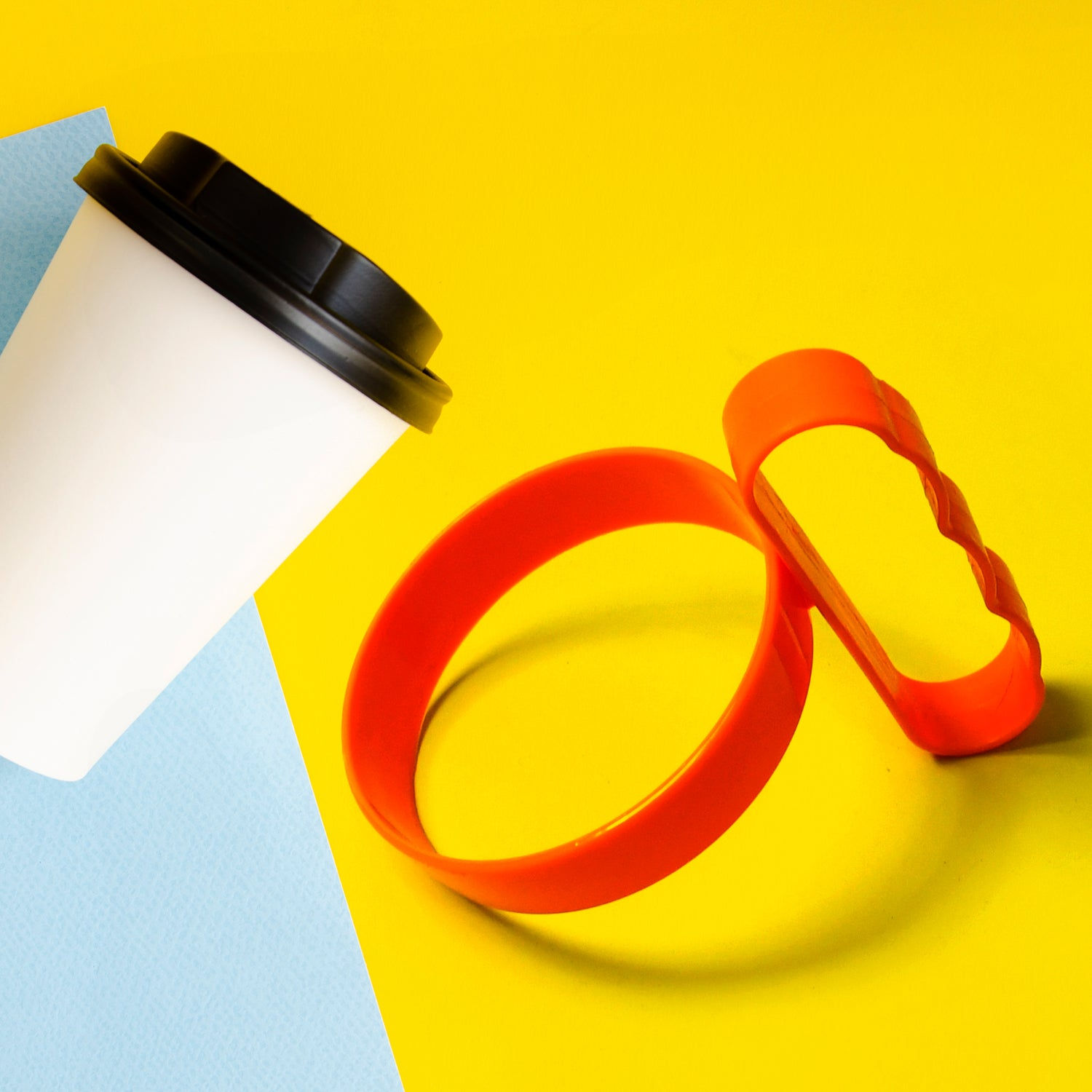 Anti-Slip Plastic Tumbler Handle – Lightweight Cupholder Grip