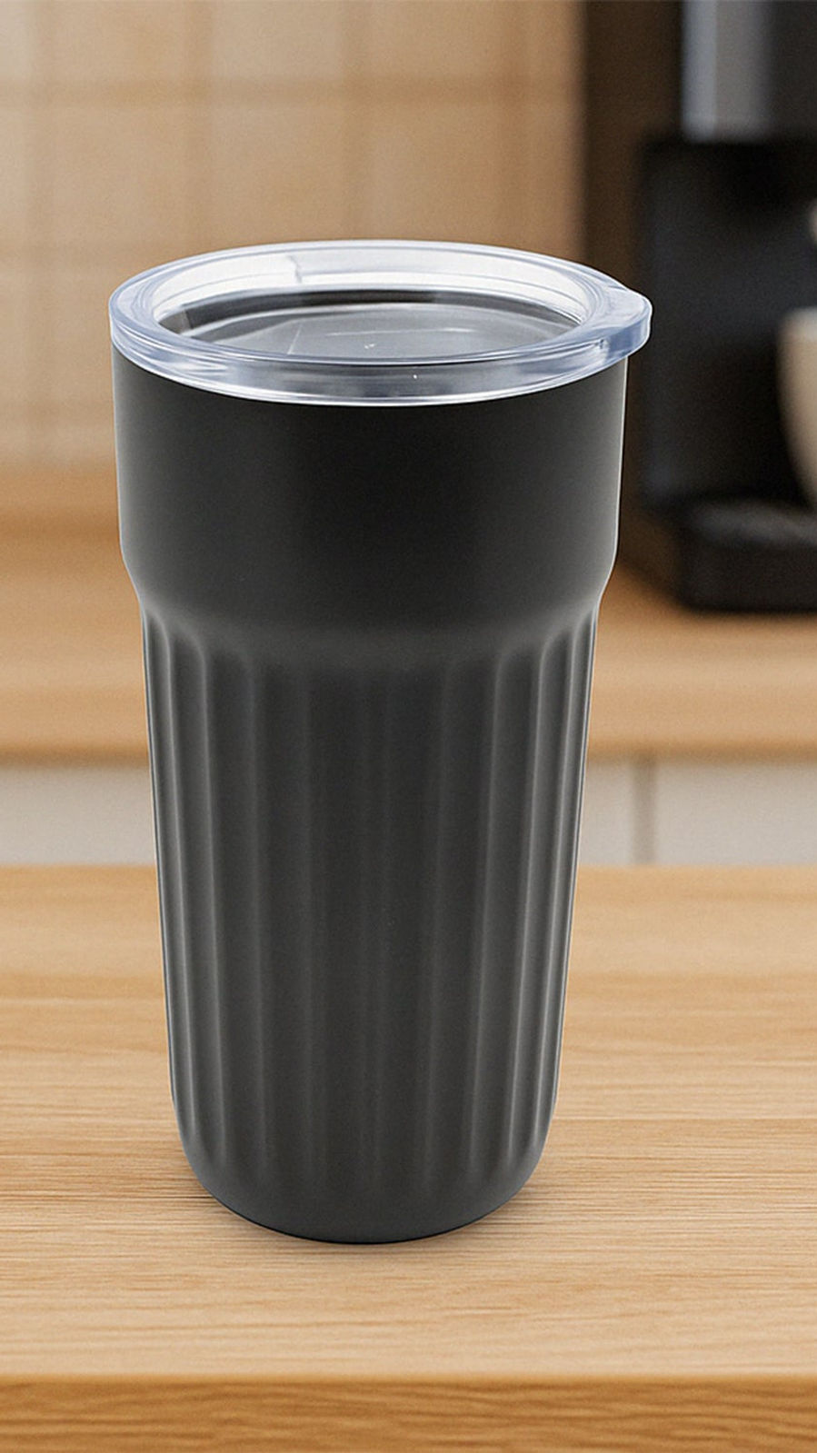 Stainless Steel Vacuum Insulated Travel Mug with Lid - Coffee, Tea