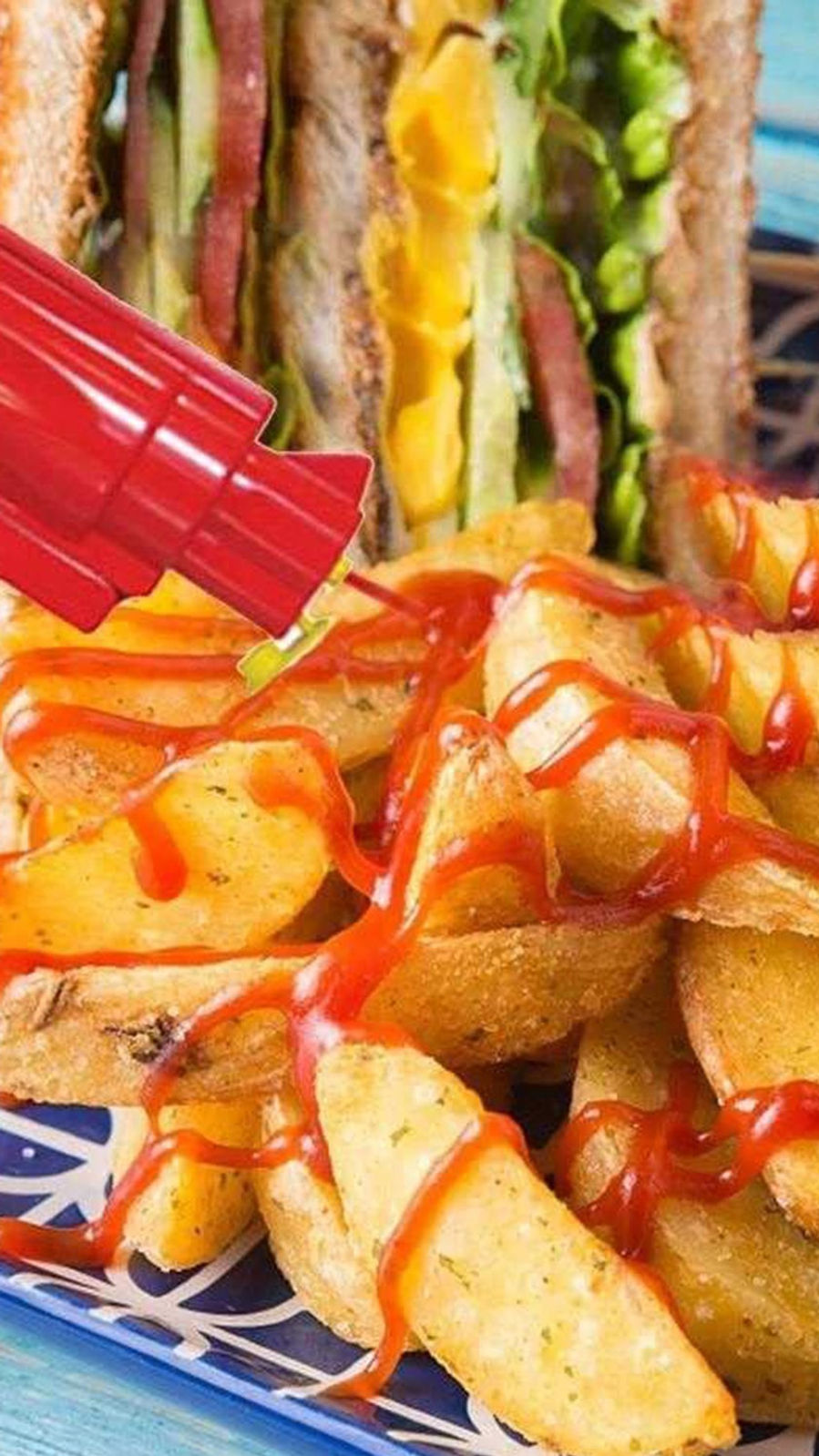 Thumbnail: Ketchup & Mustard Dispenser Gun