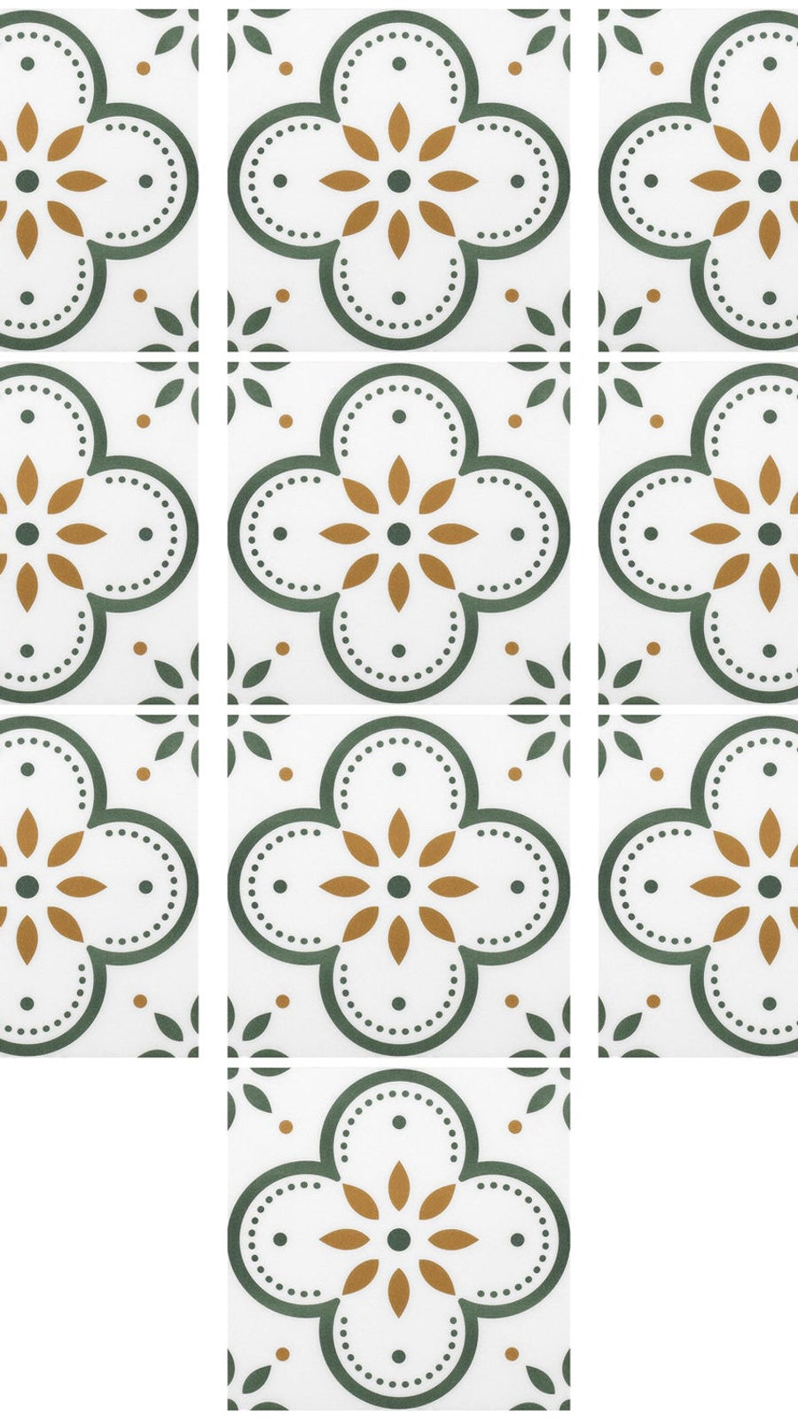 Peel and Stick Floor Tiles Kitchen / Bathroom Backsplash Sticker