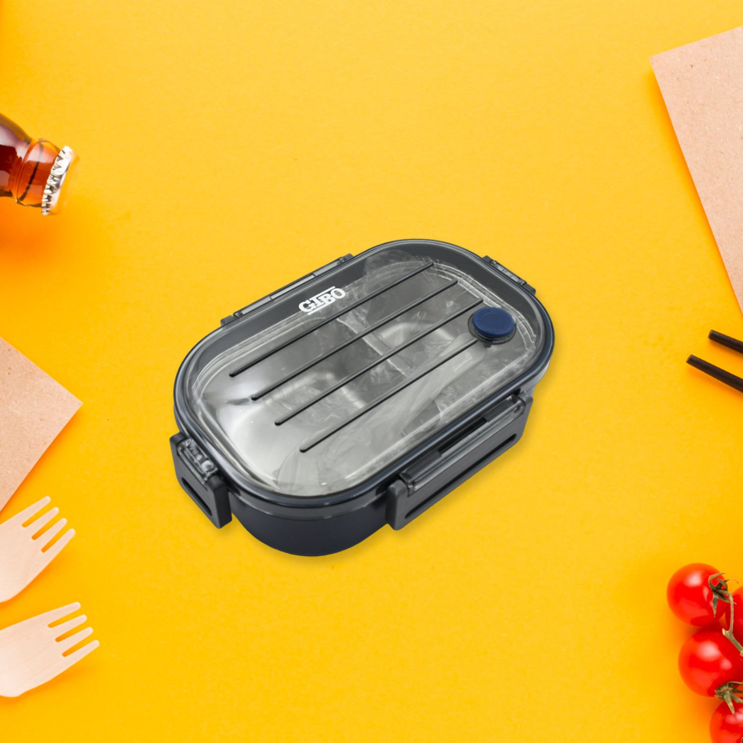 304 Stainless Steel Thermal Lunch Box Leakproof Food Storage Containers