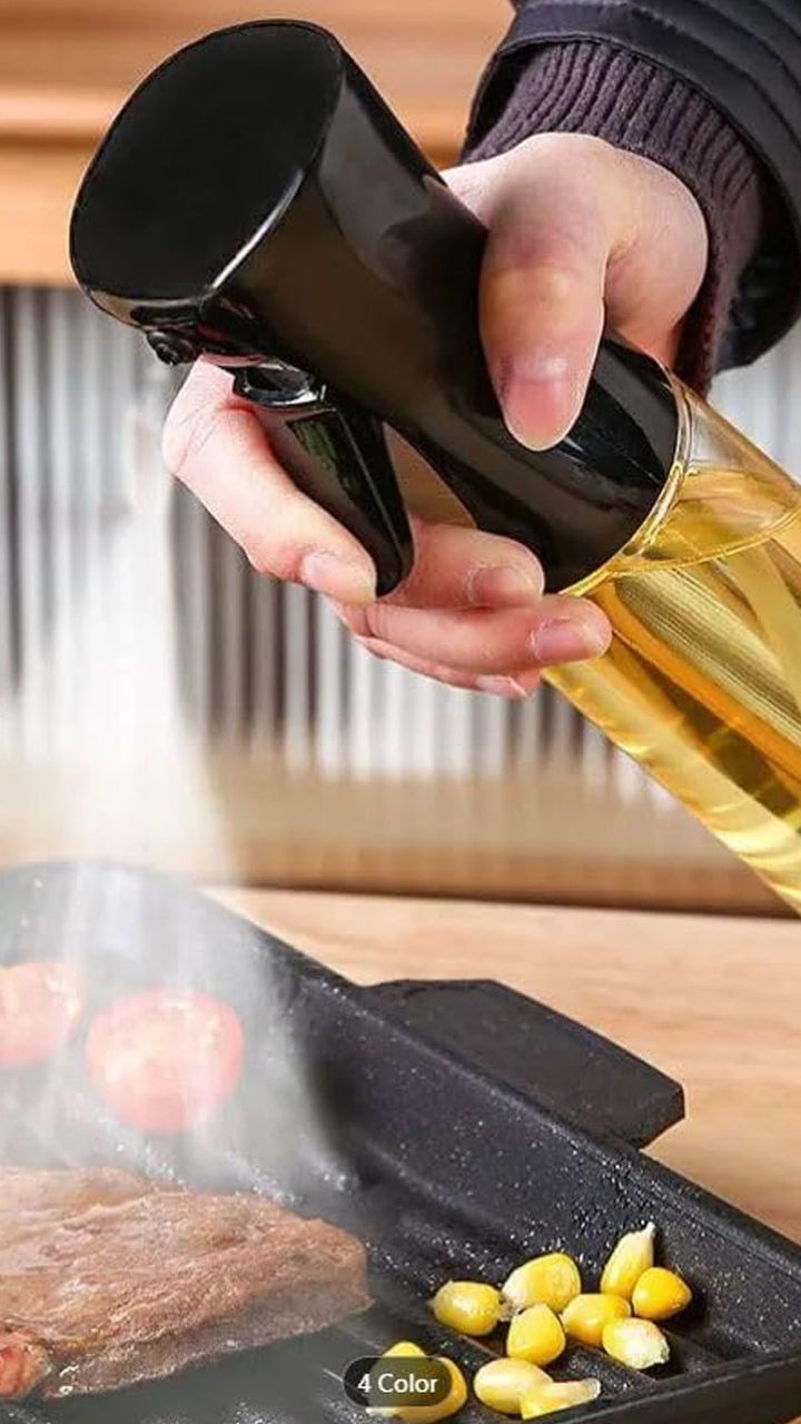 Versatile Plastic Kitchen Oil Spray Bottle (300ML)
