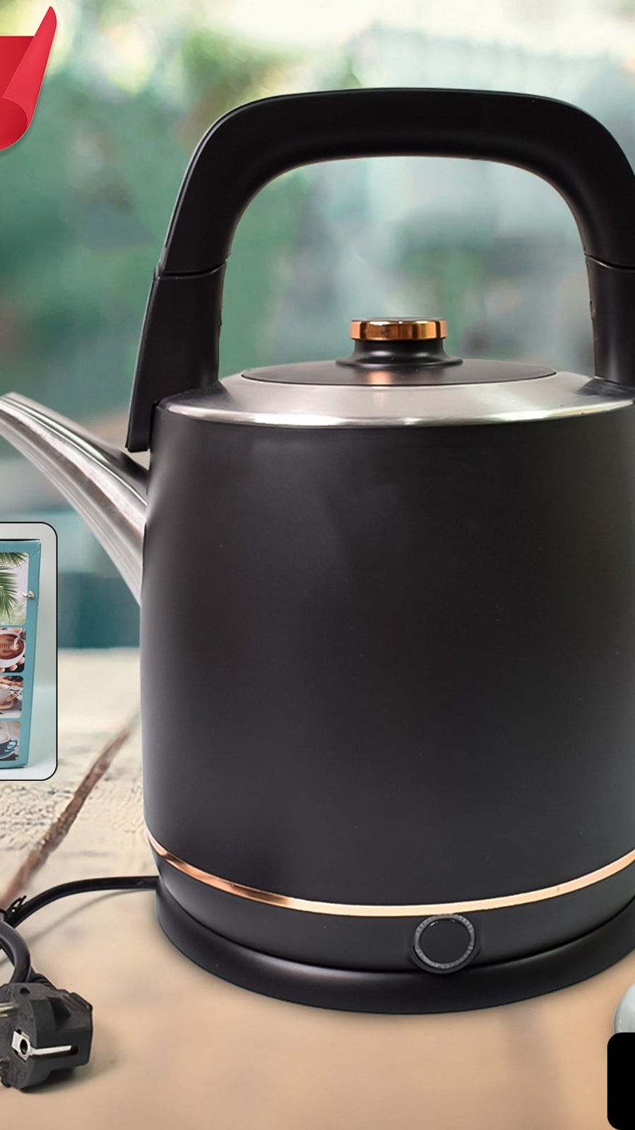2000W Stainless Steel Electric Kettle (6L)