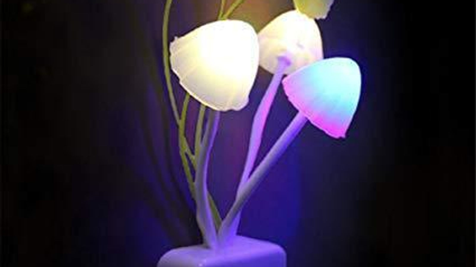 Night Light Mushroom Lamp (Colorful)
