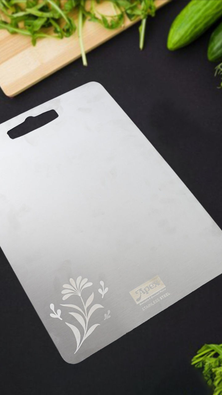 Steel-X Stainless Steel Medium Chopping Board