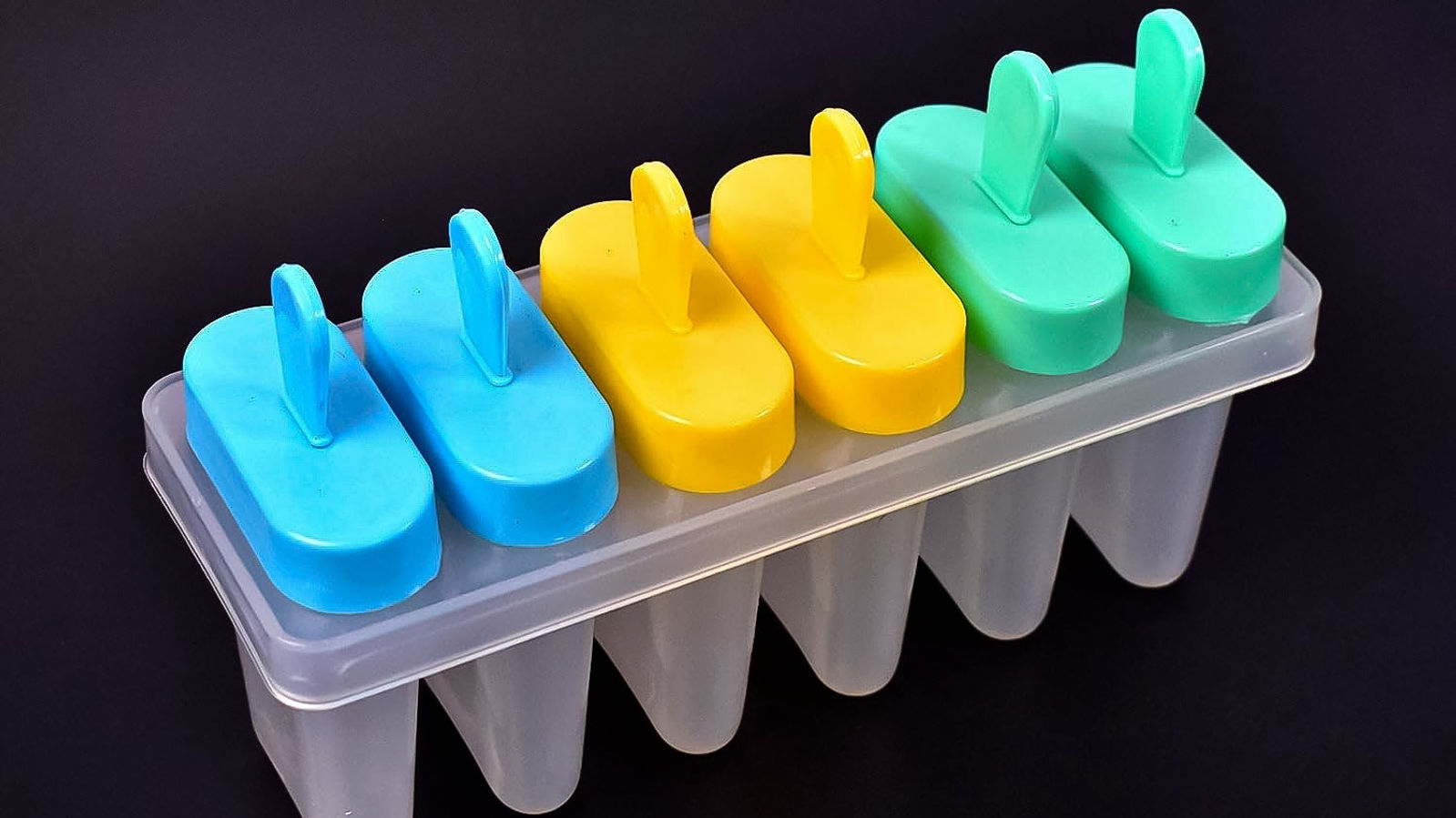 Ice Candy Maker Upgrade sicle Molds Sets 6 Ice Makers Reusable Ice Lolly