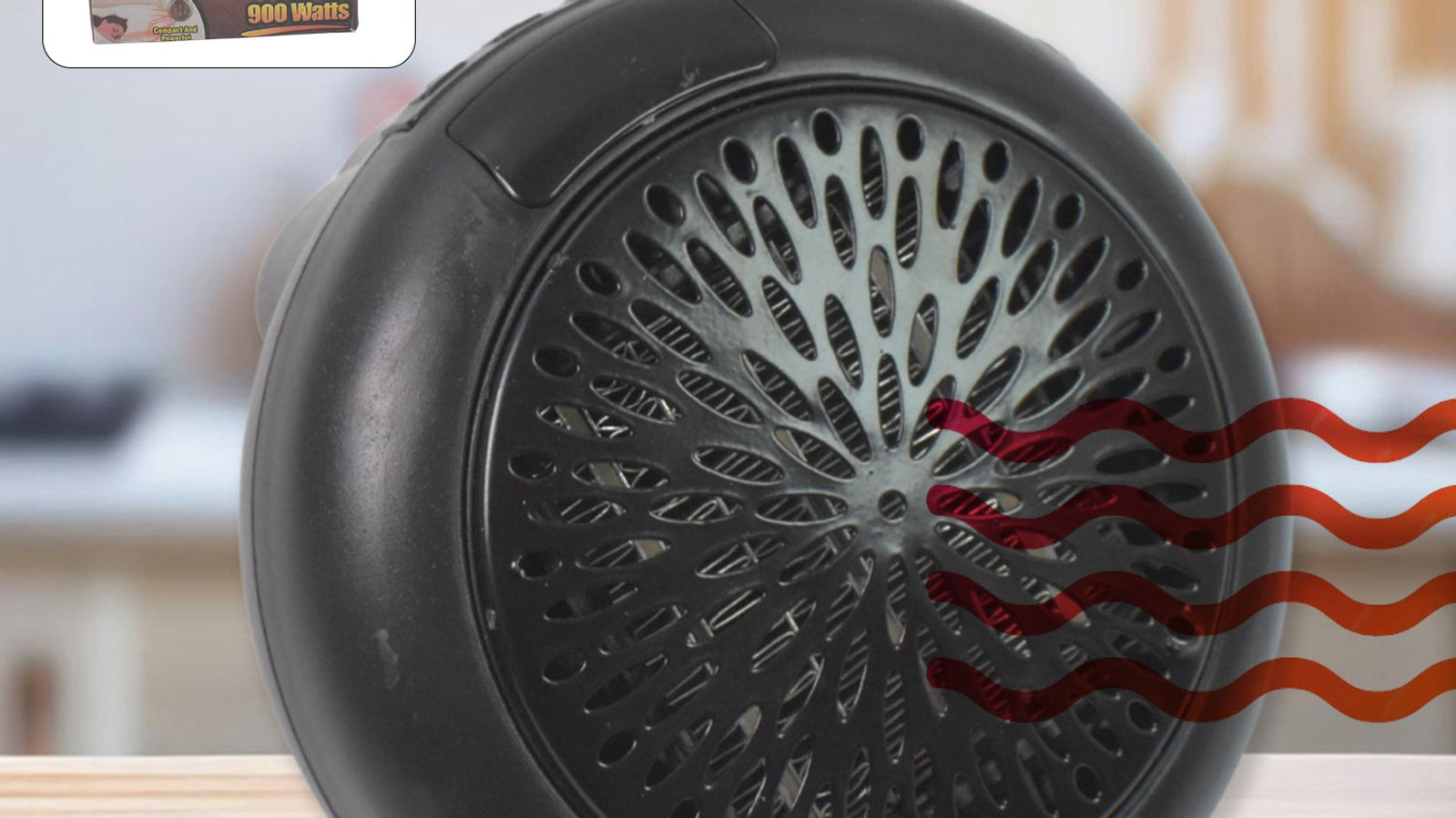 Portable Wall Heater for Home & Office (900W)