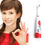 Thumbnail: Portable Electric Toothbrush for Kids & Adults with 1 Head & 2 Batteries