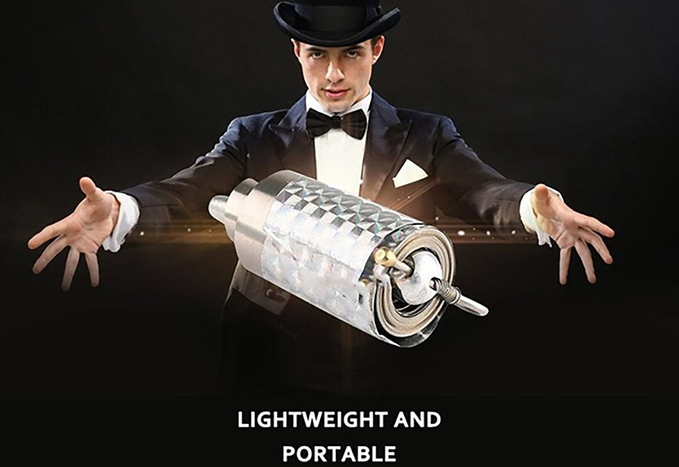 Thumbnail: Magic Toy Metal High Elasticity Steel Silver Appearing Cane