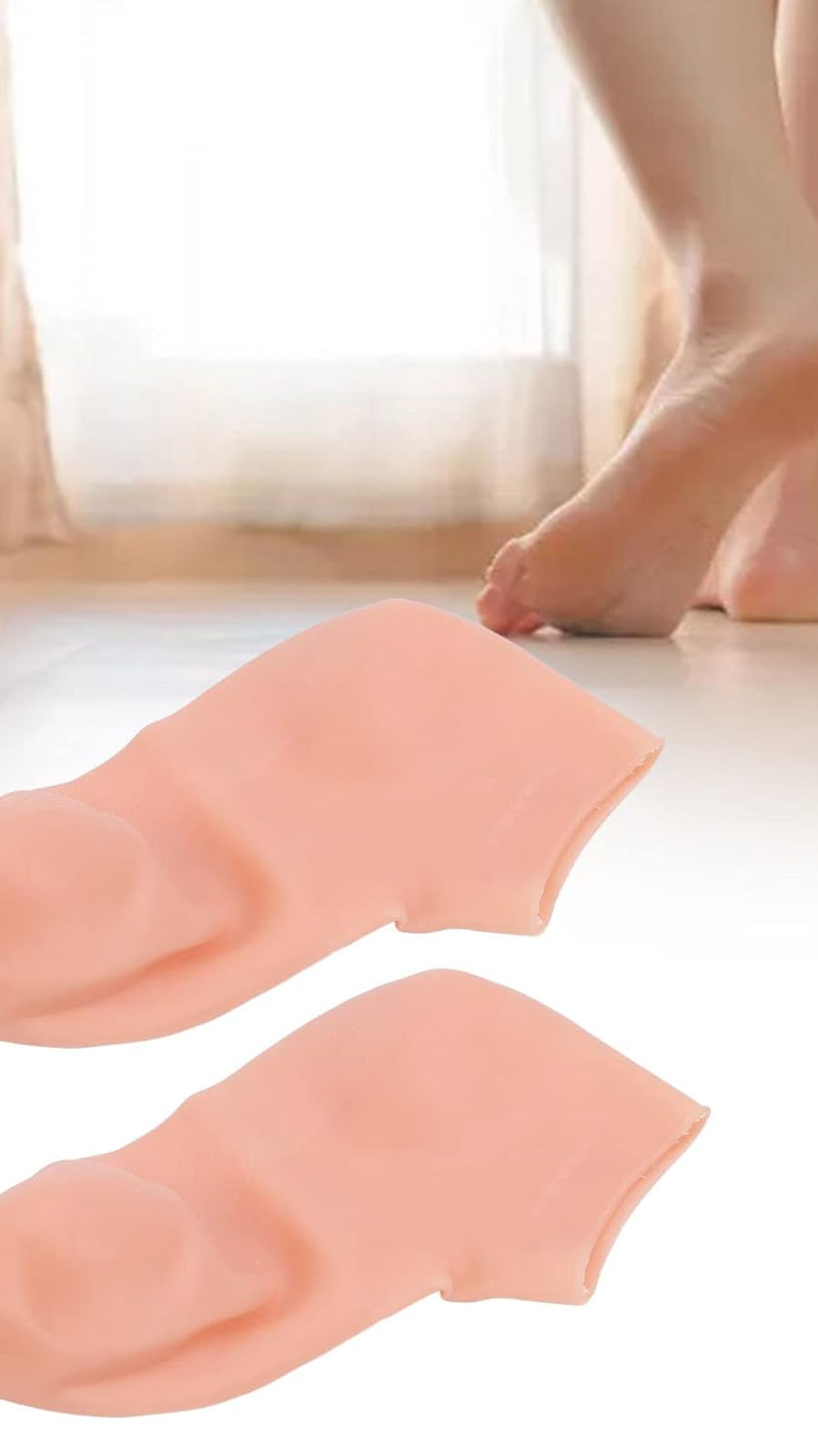 Silicone Soft Moisturizing Socks (1 Pair)