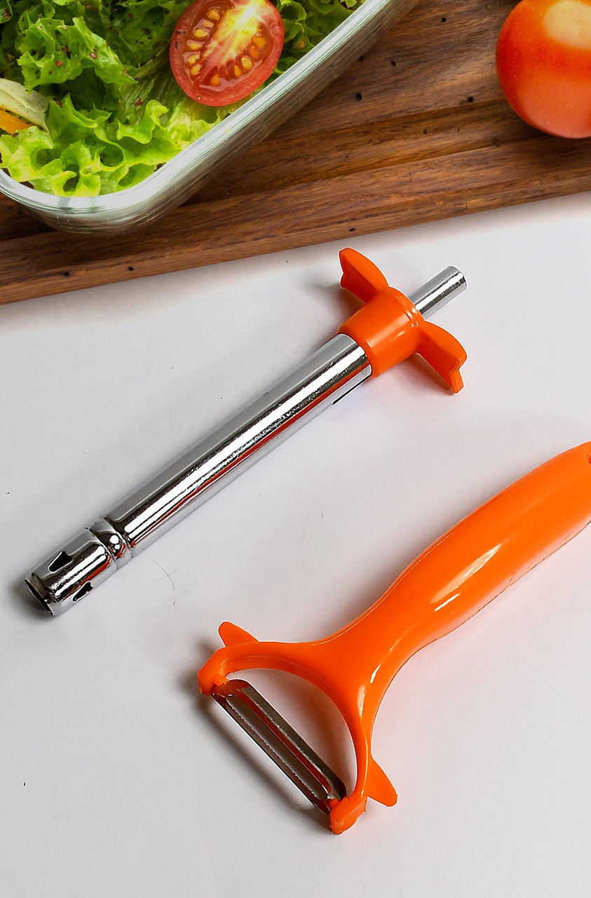 2 in 1 Kitchen Combo Lighter, Stainless Steel Durable Gas Lighter