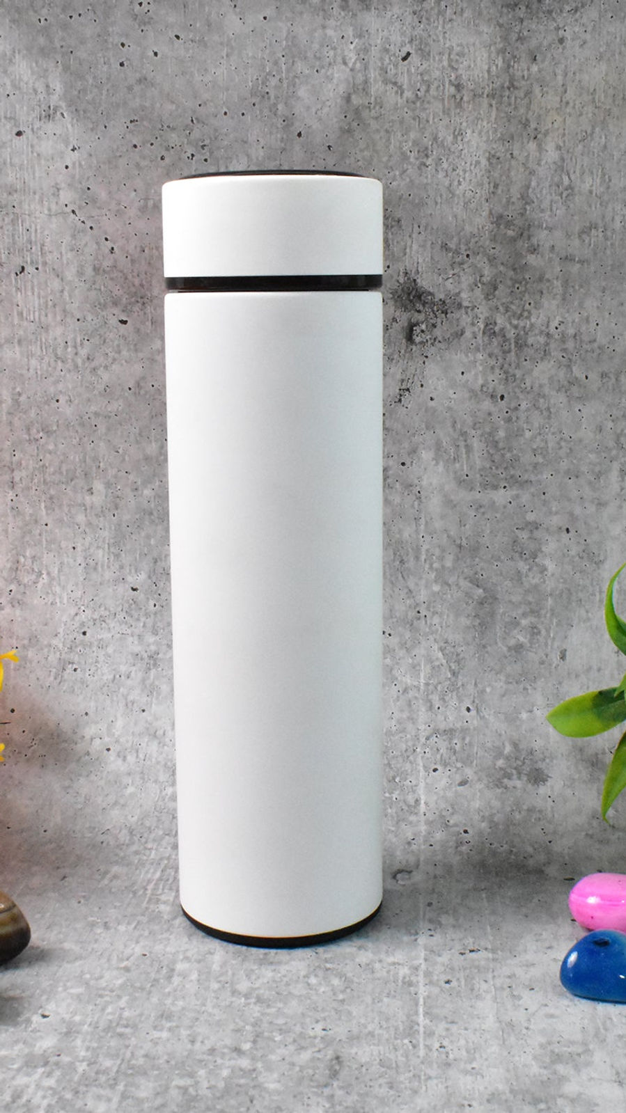 Stainless Steel Vacuum Flask with Digital Temperature Display
