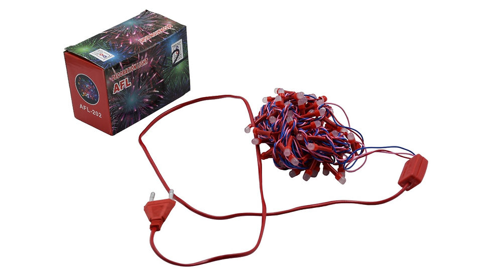 Thumbnail: 6Mtr 60L LED Christmas String Light for Indoor & Outdoor Decoration