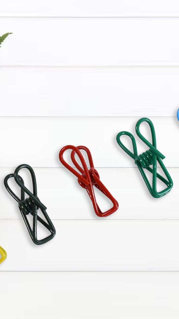 Metal Clothes Pins Clips (5 Pcs Set)