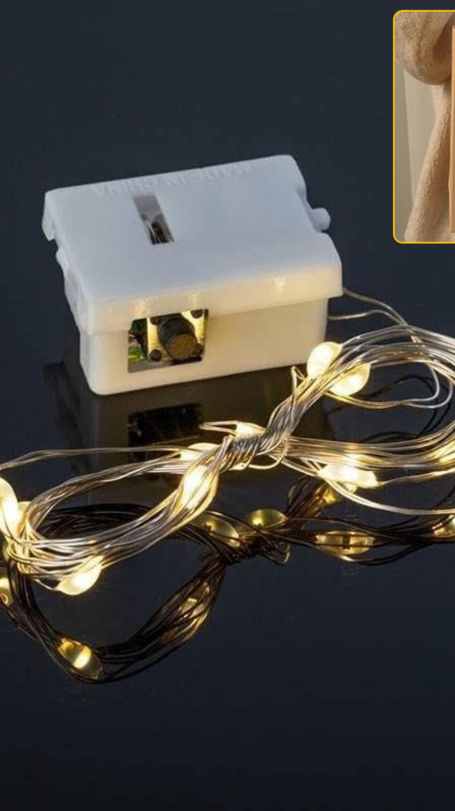 Mini Battery-Operated Multi-LED String Lights