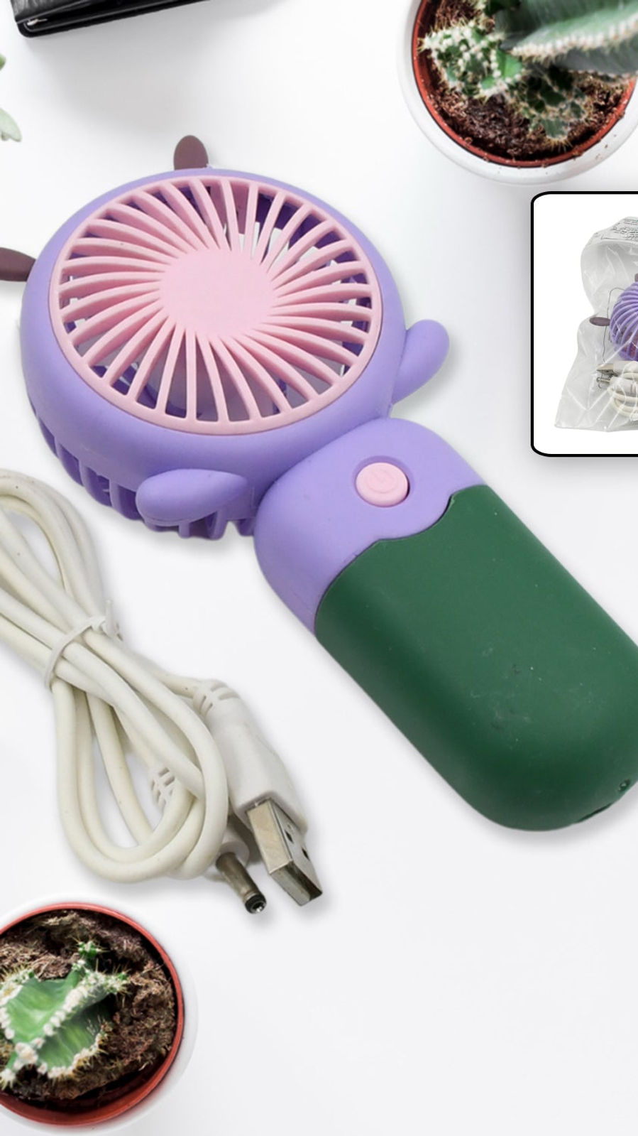 Mini USB Handheld Fan, Portable and lightweight Mini Fan for Home