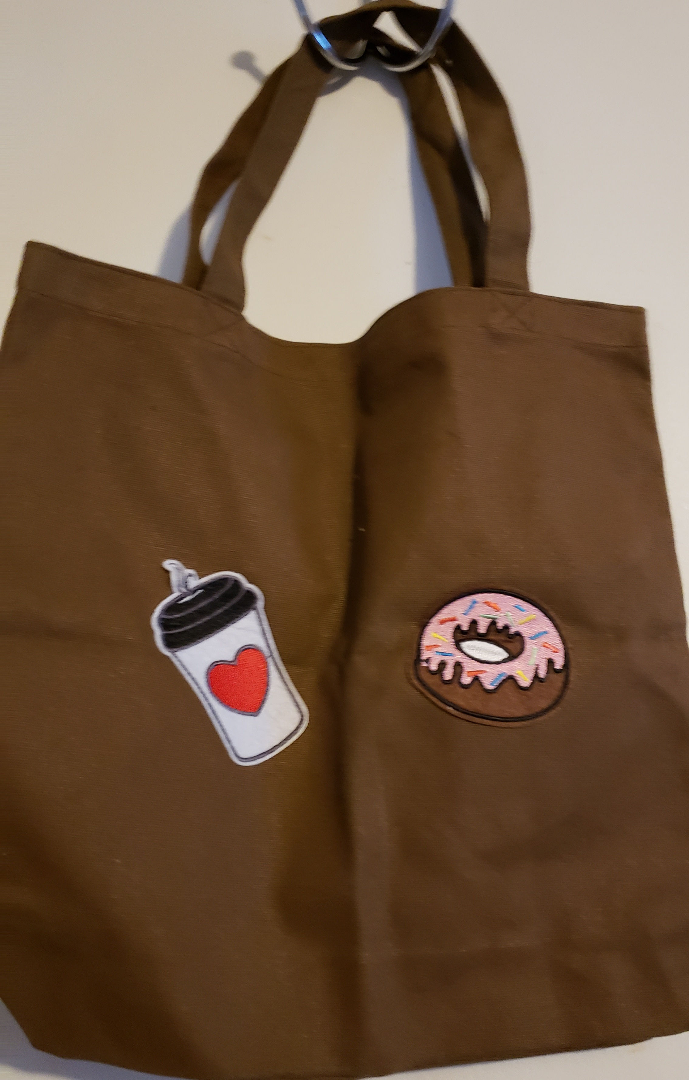 coffee lover's tote large