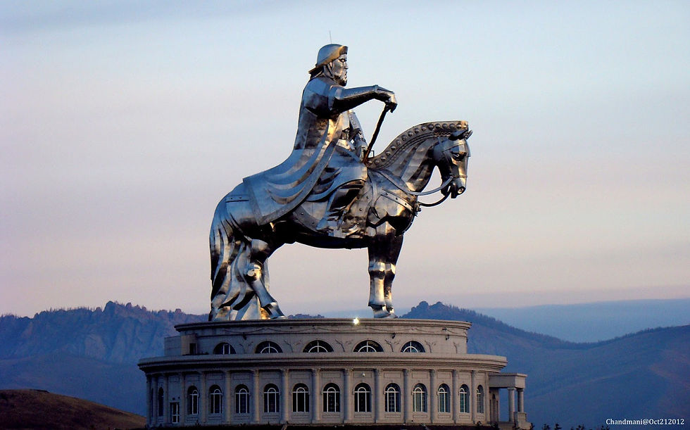 Genghis Khan's statue complex