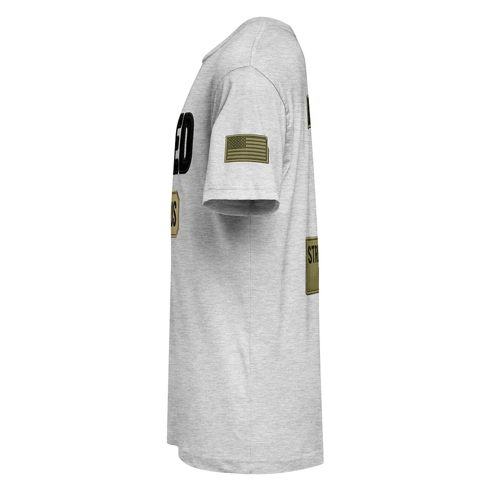 Thumbnail: Saved By Jesus Tactical Tee