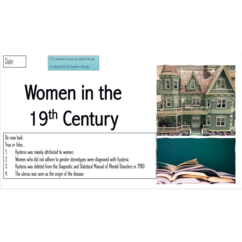 Thumbnail: Full SoW for Henrik Ibsen's 'A Doll's House' IBDP