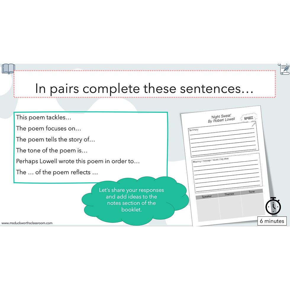 Thumbnail: Songs of Ourselves Volume 1 Part 4: CIE IGCSE Full Scheme of Work